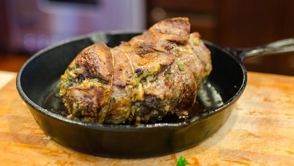 Oven Roasted Beef Tenderloin with Garlic and Horseradish