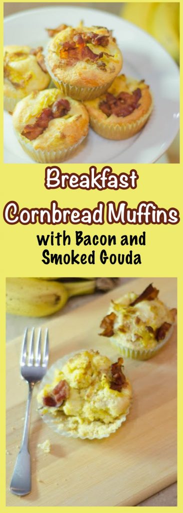 Cornbread Breakfast Muffins with Bacon and Eggs | Simple Awesome Cooking