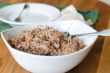 No Sauce Pulled Pork in a Pressure Cooker