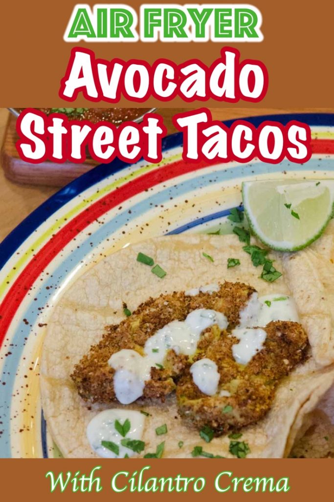 Air Fried Avocado for Street Tacos